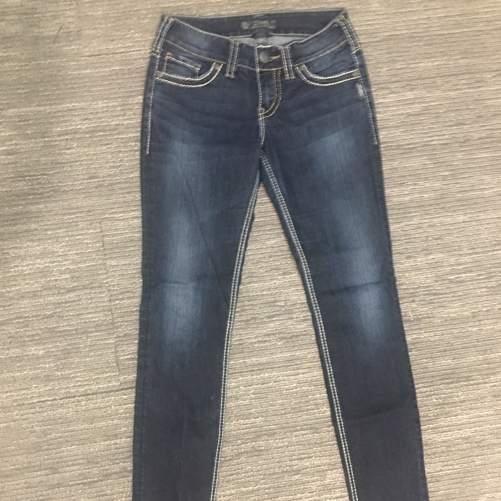 Silver jeans